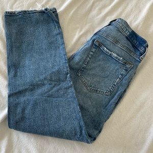 Abercrombie Ultra High Rise Straight Jeans